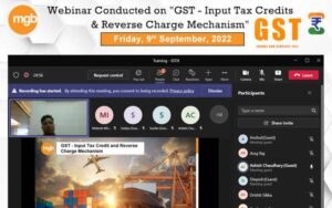 GST-Input Tax Credits & Reverse Charge Mechanism