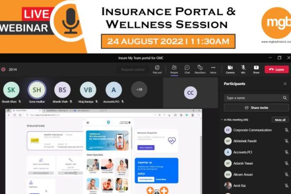 Insurance Portal And Wellness Session