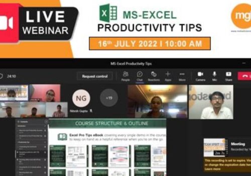 MS-Excel Productivity Tips