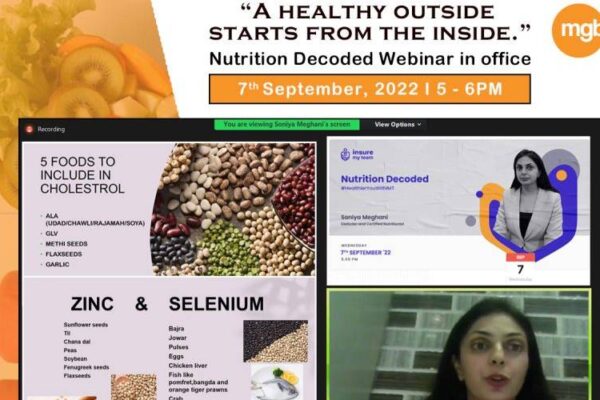 Nutrition Decoded Webinar In Office