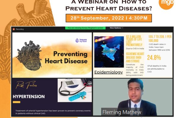 A Webinar on How to Prevent Heart Diseases