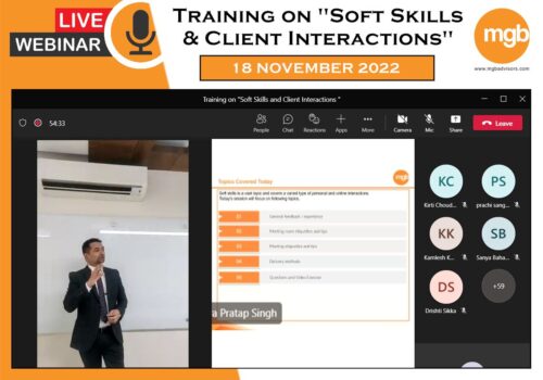Training on Soft Skills Client Interactions