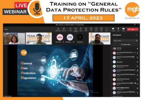 Training On “General Data Protection Rules”